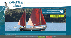 Desktop Screenshot of camping-du-roz.com